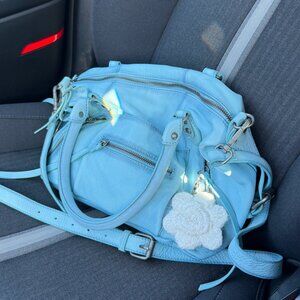 We The Free Baby Emerson Tote Bag - Washed Sail (Baby Blue) Worn Once